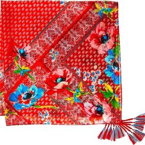 Johnny Was Martha Scarf, Silk NWT